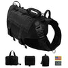 Large Dog Hand Holding Rope Chest Vest Combat